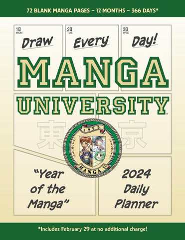"Year of the Manga" 2024 Daily Planner