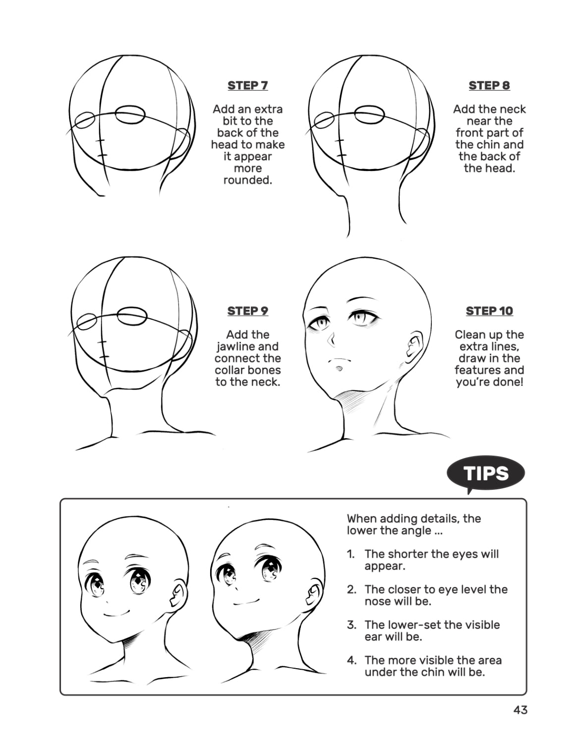 How To Draw Manga Anime Hairstyle Reference Book