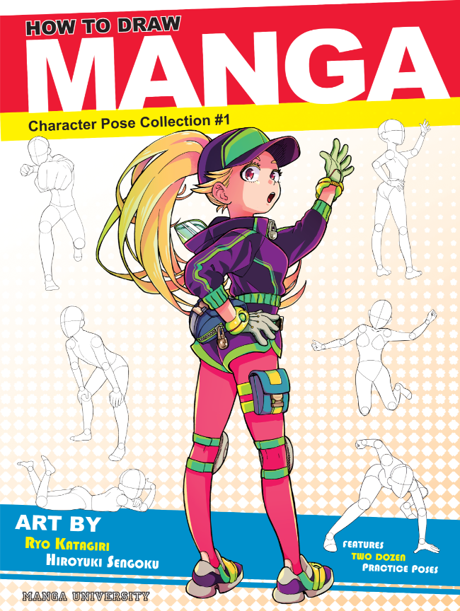 How To Draw Manga: Character Pose Collection #1 – Manga University Campus  Store