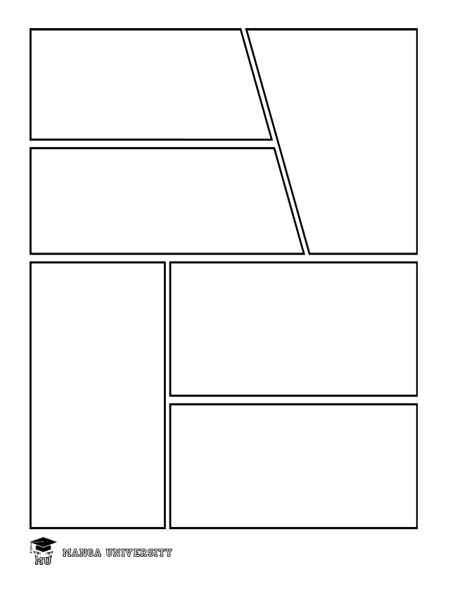 How to Draw Manga: Blank Comic Book Practice Pages – MANGA