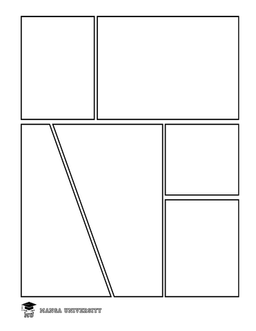 How to Draw Manga: Blank Comic Book Practice Pages – MANGA