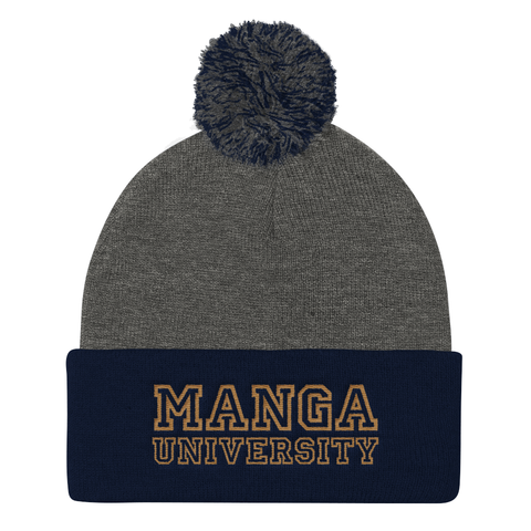 Manga University Official Pom-Pom Knit Beanie